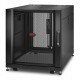 APC NetShelter SX 12U Rack o bastidor independiente Negro
